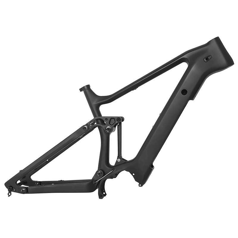 Enduro Full Suspension E-MTB Carbon Frame Design Fit Bafang Motor M510/M600